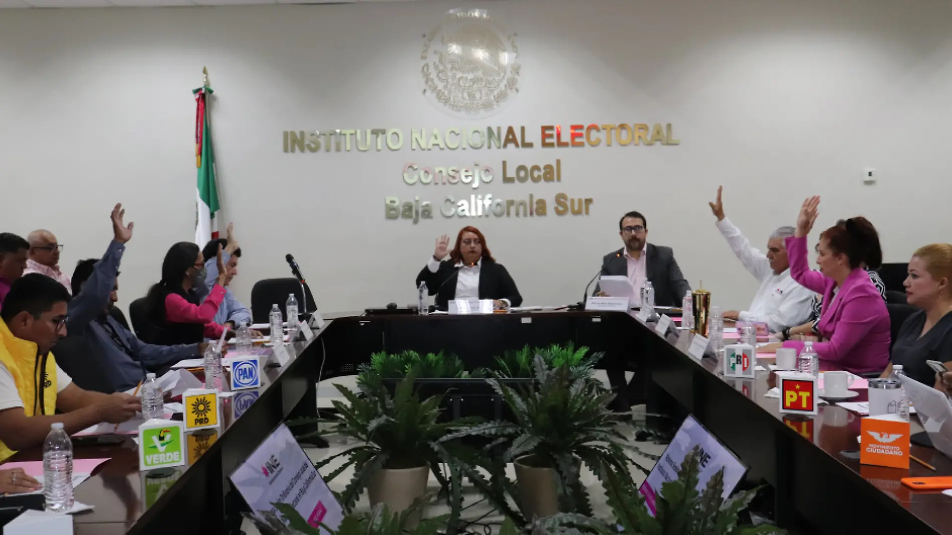 INE BCS avanza en organización del proceso electoral 